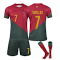 Pikkukuva 1 / 4: IC VM 2022 Portugalin kotimaan pelipaita nro 7 Ronaldo paita (170 Z