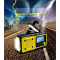 Pikkukuva 5 / 5: Vevradio 4000mAh Powerbank LCD-näytöllä, aurinkopaneelilla, taskulampulla - WELLNGS