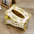 Miniatyrbild 3 av 5: IC Tissue box vardagsrum ljus lyx high end matbord prydnad