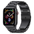 Miniatyrbillede 1 af 5: IC Kompatibel med Apple Watch rem 42/44/45 mm, rem i rustfrit stål, Apple Watch Series 7/6/5/4/3/2, 38 mm 40 mm 41 mm sort