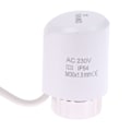 Miniatyrbillede 1 af 5: IC NO NC Elektrisk termisk aktuator Ventilhuvud för termostatgrenrör Vit Öppen