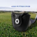 1st Golf Club Putter Headcover in PU Leather with Embroidery and Magnet