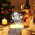 Miniatyrbild 4 av 5: 3D Julnattsljus, Julgransnattljus
