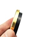 Miniatyrbild 3 av 4: Analog fuktighetstemperaturmätare inomhustermometer Guld