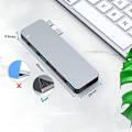 Miniatyrbild 1 av 5: IC USB C Hub Adapter för MacBook Pro/Air M1 2020 2019 2018 6 i 1