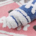 Miniatyrbillede 5 af 5: IC Kronformad Bademåtte Skridsikker Plys Superblød, Hyggelig Vaskbar Badeværelse Soveværelse Absorberende Tykke Måtter (17\" x 24\", Rosa)