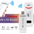 Pikkukuva 3 / 5: IC 4G LTE USB-modeemi / langaton reititin 150Mbps Lukitsematon WiFi Musta