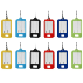 Miniatyrbillede 2 af 3: 50 stk Multifunktionelle Nøglebrikker Nøglering Navnetiket Tags (Tilfældig Farve) IC