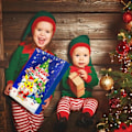 Miniatyrbild 4 av 4: Julkalender för Barn 2024, (Uppgraderad Version) 24 Presentbitar - Slumpmässigt Stil (Blind Box), Adventskalender för Barn Style A