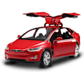 Pikkukuva 1 / 5: IC Leksaksbilar Model X 1:32 Pull Back Fordon Diecast bilmodell Billeksaker för pojkar och flickor 3 till 12 år Röd