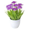 Miniatyrbild 1 av 2: Konstgjord växt i plast, blomsterarrangemang för vardagsrum