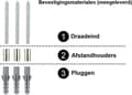 Modernt #Svart #Husnummer #Nr.1 - 125mm