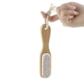 Miniatyrbillede 5 af 5: Træ pimpsten fodmassagebørste fødder eksfolierende fjerner S