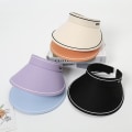 Pikkukuva 2 / 5: IC Summer Empty Tops Solhatt för kvinnor Portabla hårband Cap Wom A9