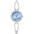 Miniatyrbillede 1 af 5: IC Dammode Quartz Armbåndsur Elegant ur til kvinder Vandafvisende rustfrit stålrem Luksusur