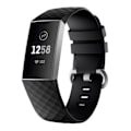Miniatyrbillede 5 af 5: IC Fitbit Charge 3/4 armbånd silikone (S) Sort Sort