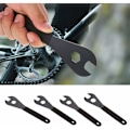 Miniatyrbillede 4 af 5: Cykelskruenøgle - Holdbar multifunktionel konusnøgle i kulstofstål til cykelreparation (15 mm, 16 mm, 17 mm, 18 mm)
