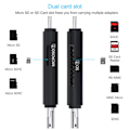 Miniatyrbillede 4 af 5: IC SD- og TF-kortlæser USB 2.0 Adapter Mikro-grænseflade
