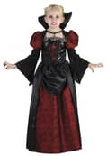 Halloween og maskerade vampyr børne kostume 122-134 cm 350