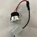 Miniatyrbillede 5 af 5: x Mini LED Indbygningsspots 3W LED Varm Hvid Til Vitrine Indendørs Stationsbelysning Gipsplader Inkl. Separat Transformer