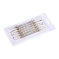 Miniatyrbilde 4 av 5: IC 6 stk Dental Composite Resin Fyllspatel Titanbelagt hode Gull