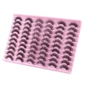 Miniatyrbilde 4 av 5: Russiske Strip Volume Eyelashes DD Curl Wispy Fluffy Falske Øyenvipper Ser Ut Som Vippeextensions Natural-Lashes Pakke 6