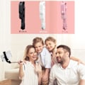 Miniatyrbild 2 av 5: IC Bluetooth Selfie Stick-stativ med trådlös fjärrkontroll, kompatibel