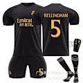Miniatyrbilde 3 av 9: Real Madrid andre bortetrøye nr. 8 10 Modric 7 Winnie 5 Bellingham Ronaldo fotballuniform Size 11 socks twenty two#