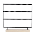Miniatyrbilde 4 av 5: IC CNE Ørepynt Organizer Stativ 3-lags 72 Hull Ørepynt