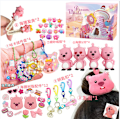 Pikkukuva 9 / 10: Joulu-Halloween-kalenterin laskuri Yksisarvinen sokkolaatikko koristeet Tytöt loma lahja lelut ST-026 Christmas Unicorn Set 388g