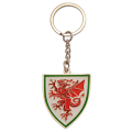 Miniatyrbillede 1 af 2: FA Wales Crest Nøglering One Size Rød/Hvid Red/White One Size IC