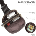 Miniatyrbild 3 av 5: IC Små Crossbody Slingväskor för Kvinnor Vegansk Läder Mobilväska Fanny Packs för Kvinnor Män