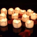 IC LED flimrande flamma ljus, hem 12-pack batteri