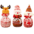 Miniatyrbillede 1 af 5: IC Gaveposer Julegaveposer 3 stk Gaveposer til jul style 1