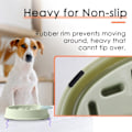 Miniatyrbild 3 av 5: IG Hundkatt Slow Feeder Skål Valp Slow Feeder Skål för Torrfoder och Blötmat Grön