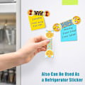 Pikkukuva 6 / 7: 12 kpl magneettiset kirjanmerkit, söpöt emoji-kirjanmerkit, emomoticons-kirjanmerkit, magneettiset kirjanmerkit lapsille, värikkäät söpöt kirjanmerkit opiskelijoille, pojille, tytöille Z emoji