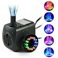 Miniatyrbillede 1 af 5: IC 15W LED Akvarium Ornamentalt Vandfald Vandpumpe