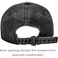 Miniatyrbillede 3 af 5: IC Mænd Kvinder Cap Vasket Distressed Twill Bomuld Baseballkasketter Vintage Justerbar Dad Hat