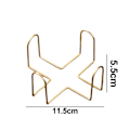 Miniatyrbillede 1 af 4: IC Underlagsholder i metal til firkantede eller runde underlag shape2