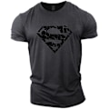 Pikkukuva 4 / 4: Superman Vascular Gym Training Top Musta L