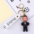 Miniatyrbild 1 av 5: Fotbollsstjärnan Messi Nyckelring Ryggsäck Väska Dekoration Dockhänge Fläkt Souvenirer ZY03 IC