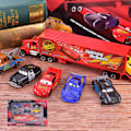 Pikkukuva 2 / 5: 7 kpl Autoja Lightning McQueen Kuorma-auto Valettu Metalli Automalli