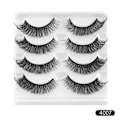 Pikkukuva 1 / 5: 4 par irtoripsiä Russian Strip Lashes 4007 4007 4007
