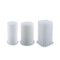 Miniatyrbillede 4 af 4: IC 3 stk Form 3D DIY Lys Silikon Form Form Geometrisk Form Molds Håndlavet Form