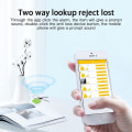 Miniatyrbillede 4 af 5: 1 stk. Nøglefinder med App Bluetooth Tegnebogsfinder Trådløs IC