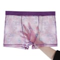Miniatyrbilde 5 av 7: Herreundertøy Menn Ultra-tynne Transparente Boxer Shorts Menn Mesh Truser Homme Truser Boxer Komfortable Herreundertøy AB200 AB200 XL