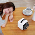 Miniatyrbillede 5 af 5: IC Mini Luftkøler Luftkonditioneringsventilator Negativ Ion Luftfugter