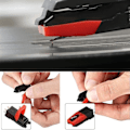 Miniatyrbillede 4 af 5: Krokodillekorn Kunstlæder Flap Style Etui Taske, 13 tommer