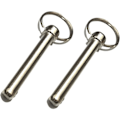 Miniatyrbillede 3 af 5: IC Hurtigkoblingsstift 8 mm låsestift med fjederkugle låsetilbehør, marin hardware, bimini top stift, diameter 8 mm, total længde 72 MM