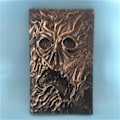 Miniatyrbillede 1 af 5: IC Necronomicon Mørk Magi Bog Dæmon Ond Død Bog Alter Ceremoniel Flad Cover En Størrelse